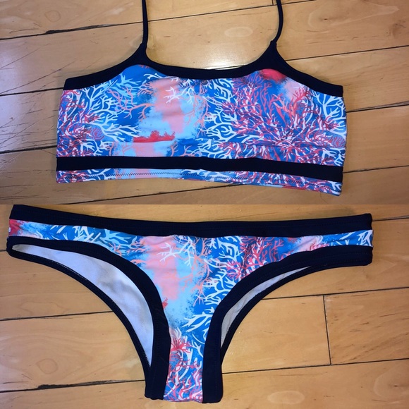 Other - Underwater Coral Printed Bikini